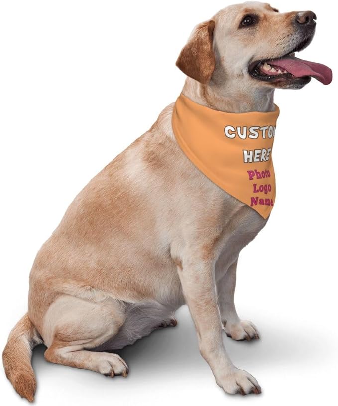 Custom Pet Scarf Dog Bandana - Image 2