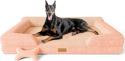 CWAWZ XXL Dog Bed for Extra Large Dogs, Giant Orthopedic Dog Bed by CWAWZ