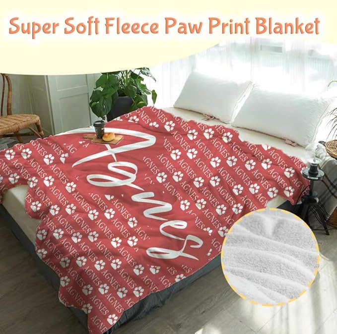M YESCUSTOM Personalized Dog Blanket - Image 5