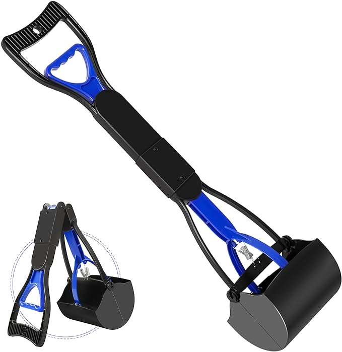 UPSKY Pooper Scooper for Large Small Dogs, Folding Dog Poop Scooper, Sturdy by UPSKY