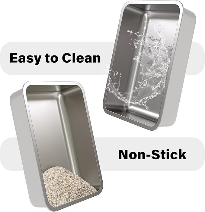Stainless Steel Litter Box - Image 4