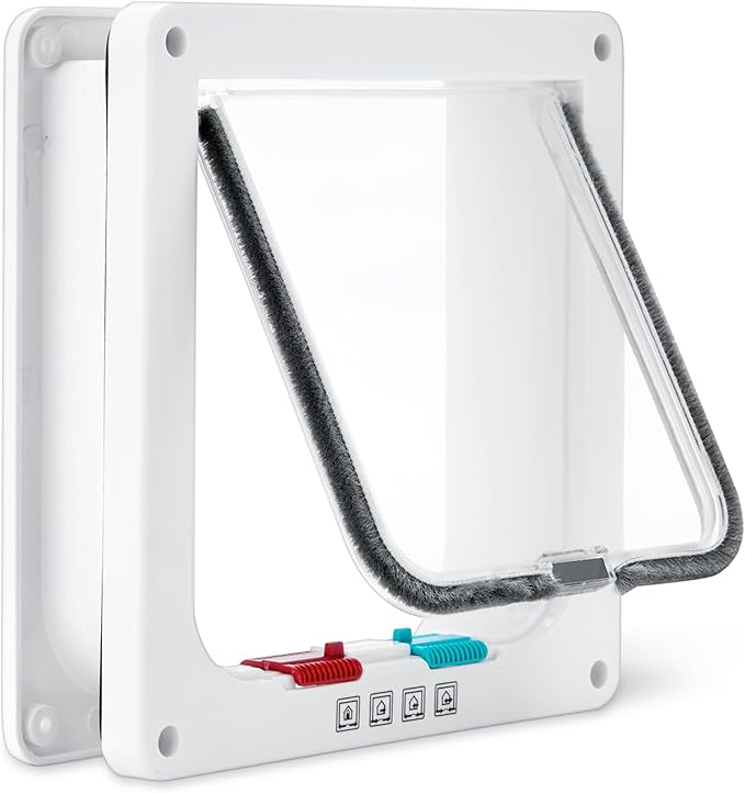 Amazon Basics Adjustable Plastic Dog and Cat Door by AmazonBasics