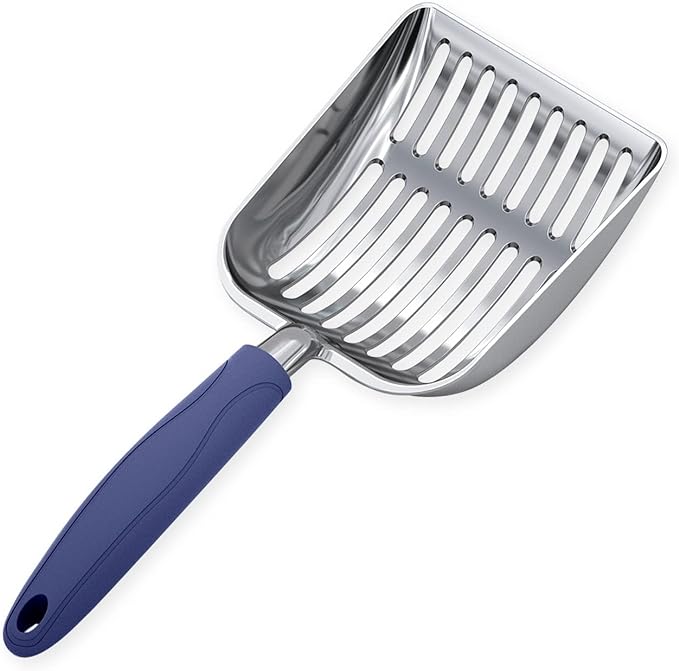 WePet Cat Litter Scoop, Aluminum Alloy Sifter, Kitty Metal Scooper, Deep Shovel by WePet