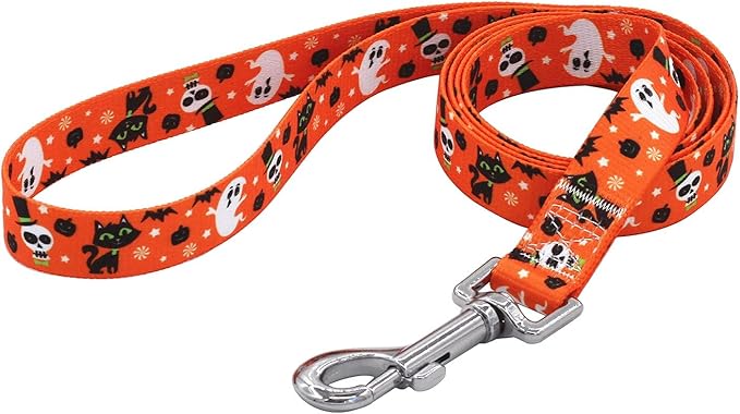 Mihqy Halloween Dog Collar and Leash Set - Image 2