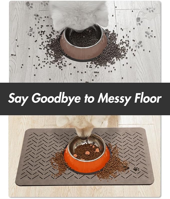 MontVoo-Absorbent Pet Feeding Mat-No Stains Pet Mat - Image 3