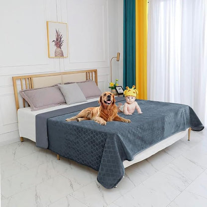 fuguitex Waterproof Dog Blanket Bed Cover Dog Crystal Velvet Moroccan Fuzzy - Image 6