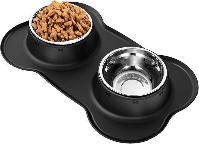 AsFrost Dog Food Bowls Stainless Steel Dog Bowls by AsFrost