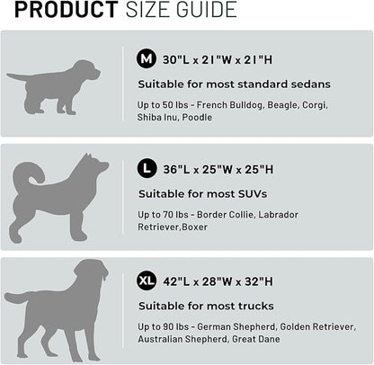 ZOMISIA 36 Inch Collapsible Dog Crate - Image 2