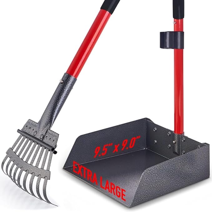 Pawler Pooper Scooper for Large Dogs, Small Dogs and Horses, Metal Poop Scooper - Image 4
