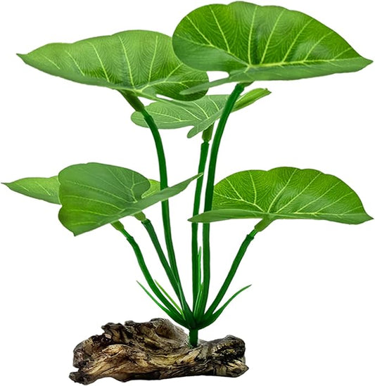 Aquarium Plants Betta Fish Tanks Decor 6-in Soft Aquarium Decorations Silk Fish by UreverFins