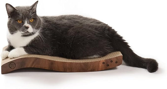 Reversible Wave Cat Scratcher for Indoor Cats by %E7%8C%AB%E5%A3%B1