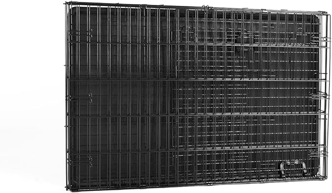 Amazon Basics Durable, Foldable Metal Wire Dog Crate - Image 4
