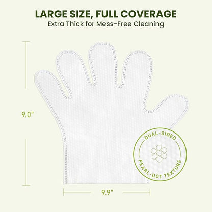 12PCS Hypoallergenic Pet Glove Wipes - Image 9