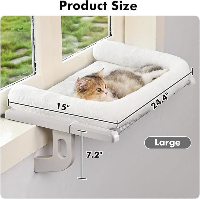 Zoratoo Cat Window Sill Perch - Image 5
