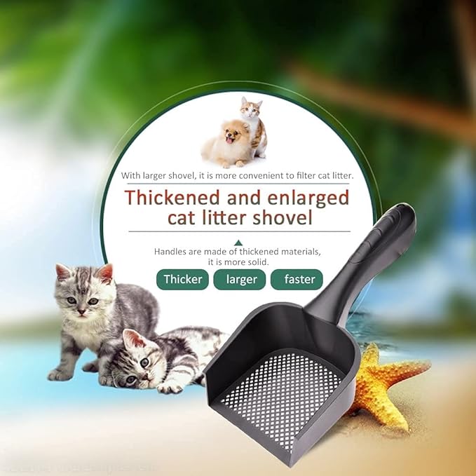 Cat Litter Scoop, Kitty Pet Shovel Scoop Reptile Terrarium Bedding Litter - Image 2