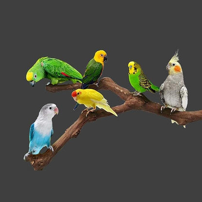 5 PCS Natural Grape Stick Perch Swing Chewing Toys - Image 4