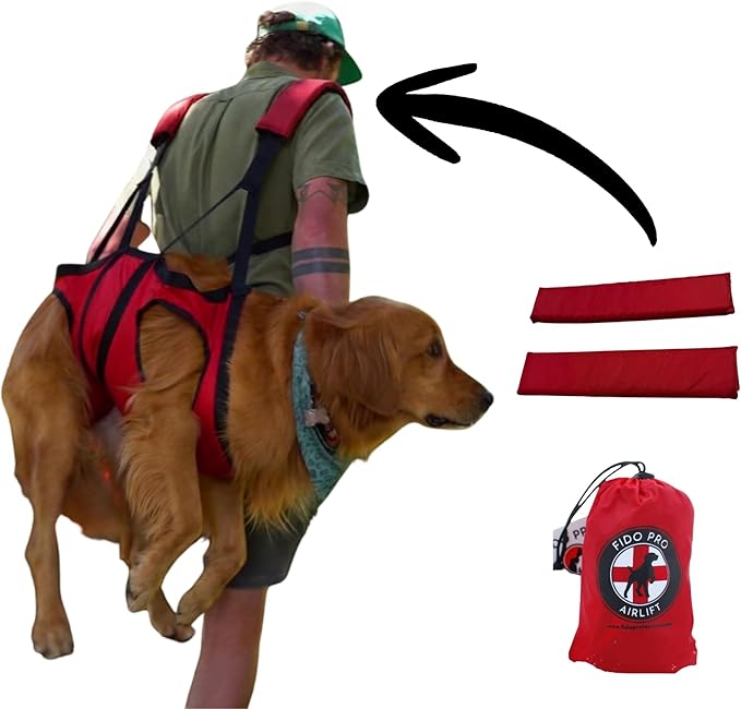 Fido Pro Airlift Original V2 Dog Carrier Sling | Light-Weight Dog Sling Now by FidoPro