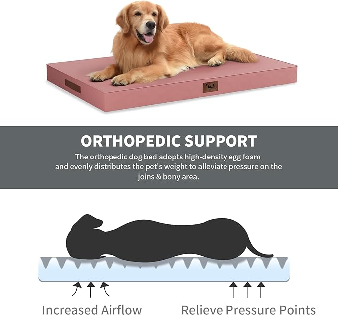 Outdoor Extra Large Dog Bed, Jumbo Waterproof Dog Bed - Image 2