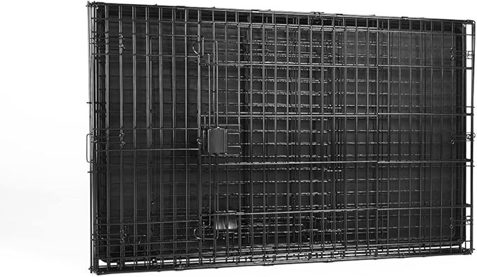 Amazon Basics Portable Metal Wire Dog Crate - Image 4