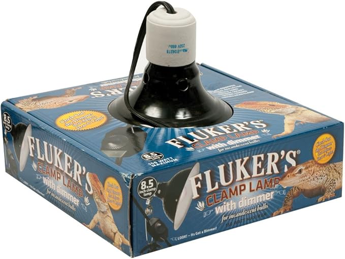 Fluker's Repta-Clamp Lamp, Heavy Duty Clamp Light by Flukers