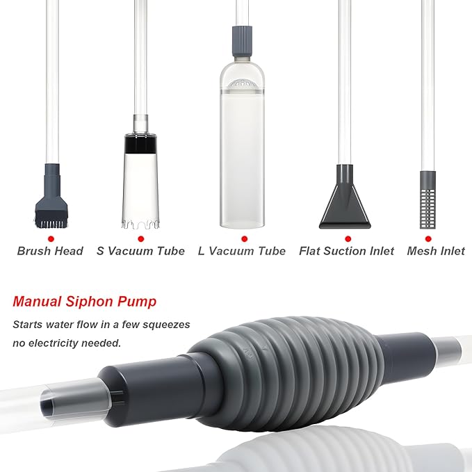 Aquarium Siphon Vacuum Cleaner Kit - Image 2