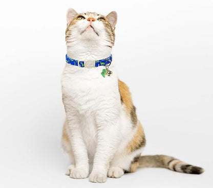 Cat Collar, Pretty Ocean Kitten Collars - Image 5