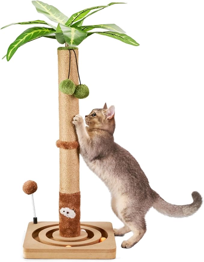 MECOOL Cat Scratching Post Sturdy and Premium Scratch Posts by MECOOL