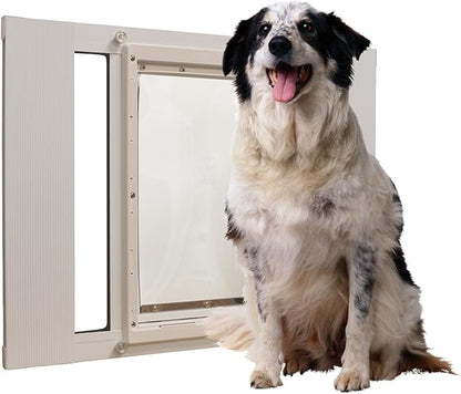 Ideal Pet Products Aluminum Sash Window Pet Door, Adjustable to Fit Window - Image 2
