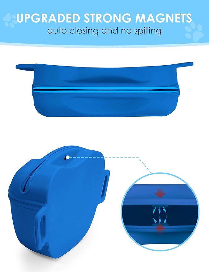 heouvo Dog Treat Pouch with Training Clicker, Upgrade Stronger Magnetic Closure - Image 4