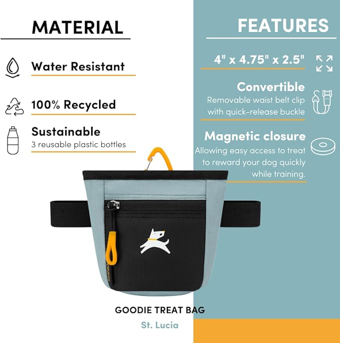OllyDog Goodie Treat Bag, Dog Treat Pouch, Waist Belt Clip - Image 9