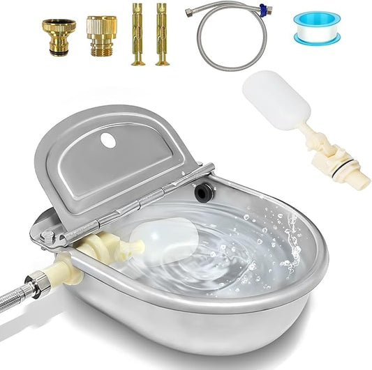 Automatic Water Dispenser for Dogs, Animal Drinking Water Bowl by Unknown