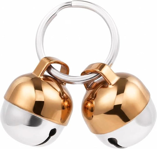 Beau's Bells 2 Extra Loud Cat & Dog Bells | Pet Tracker | Save Birds & Wildlife by Beau%27s+Bells