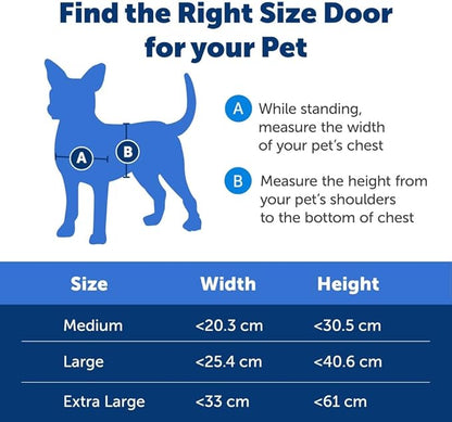 PetSafe Extreme Weather Aluminum Dog Door - Image 5