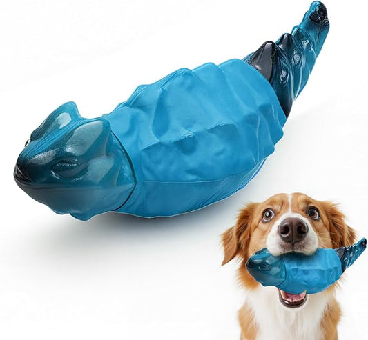 Dog Chew Toys for Aggressive Chewers, Indestructible Lizard Shape Tough Dog Toy by ZelingHTL