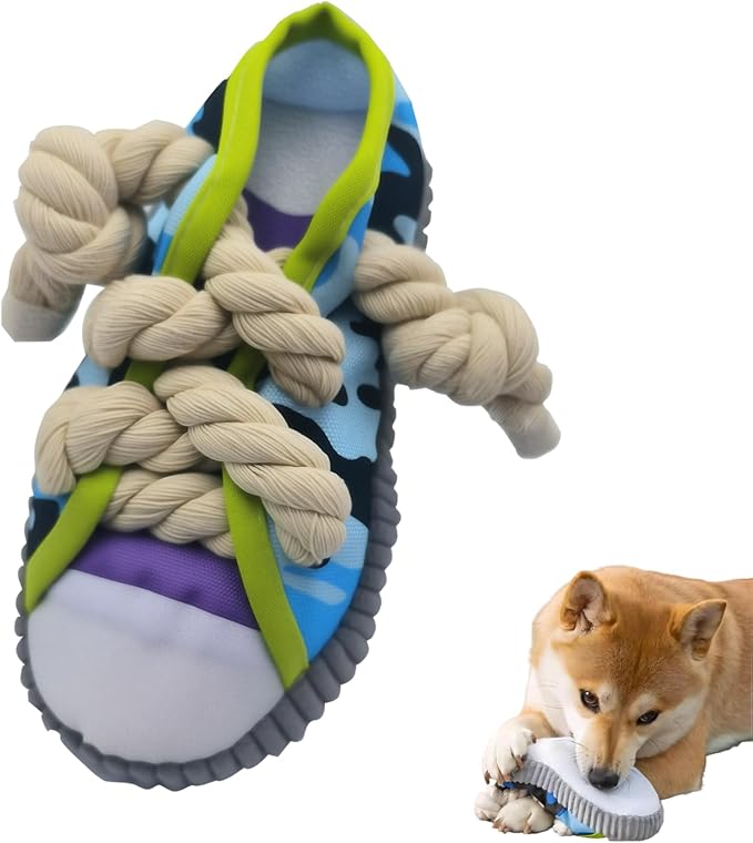 Interactive Squeaky Dog Toy by Unknown