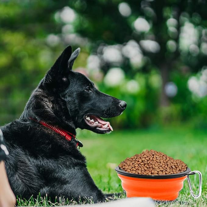 Dog Bowl Pet Collapsible Bowls, 2 Pack Collapsible Dog Water Bowls - Image 5