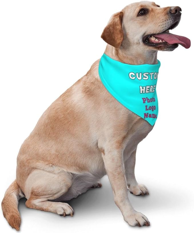 Personalized Dog Scarf Custom Pet Scarf - Image 2