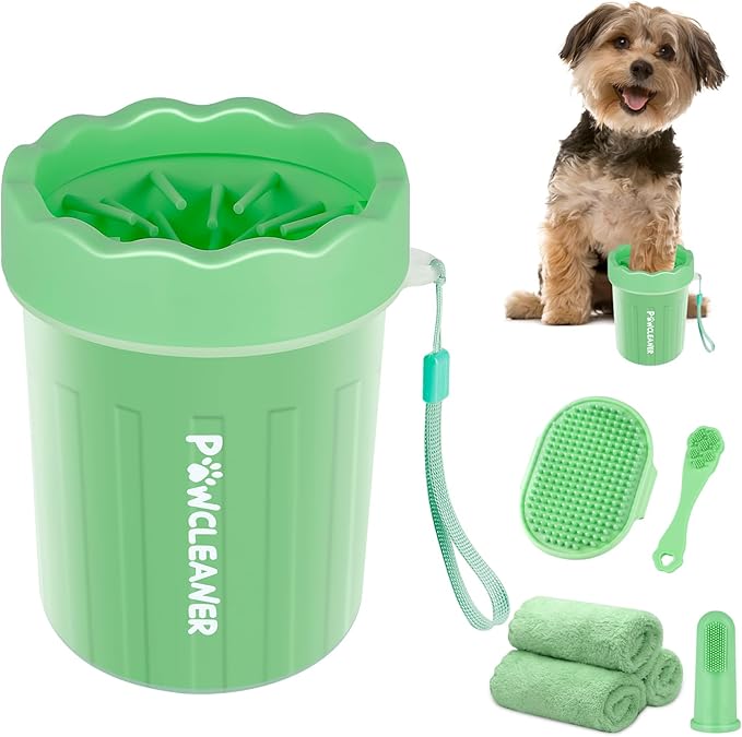 Professional 7 in 1 Dog Paw Cleaner by Comotech