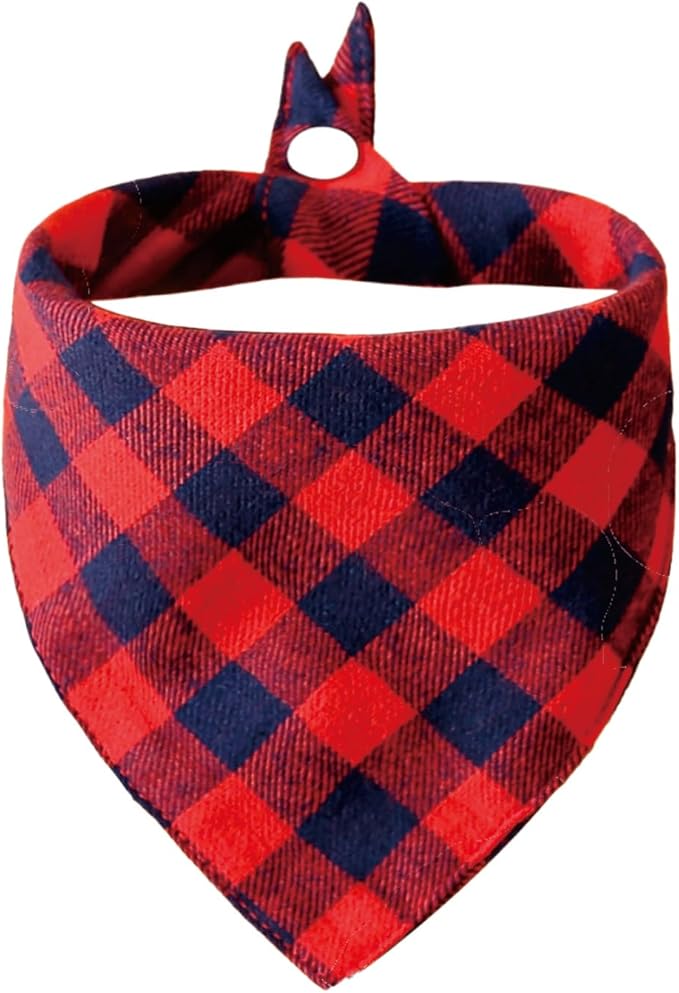 Valentine’s Plaid Scarf Bandanas by Unknown