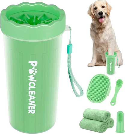 Professional 7 in 1 Dog Paw Cleaner by Comotech