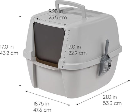 IRIS USA Cat Litter Box Large - Image 2