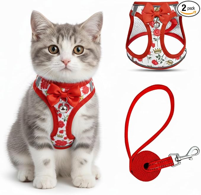 Cat Harness and Leash Escape Proof by SALFSE