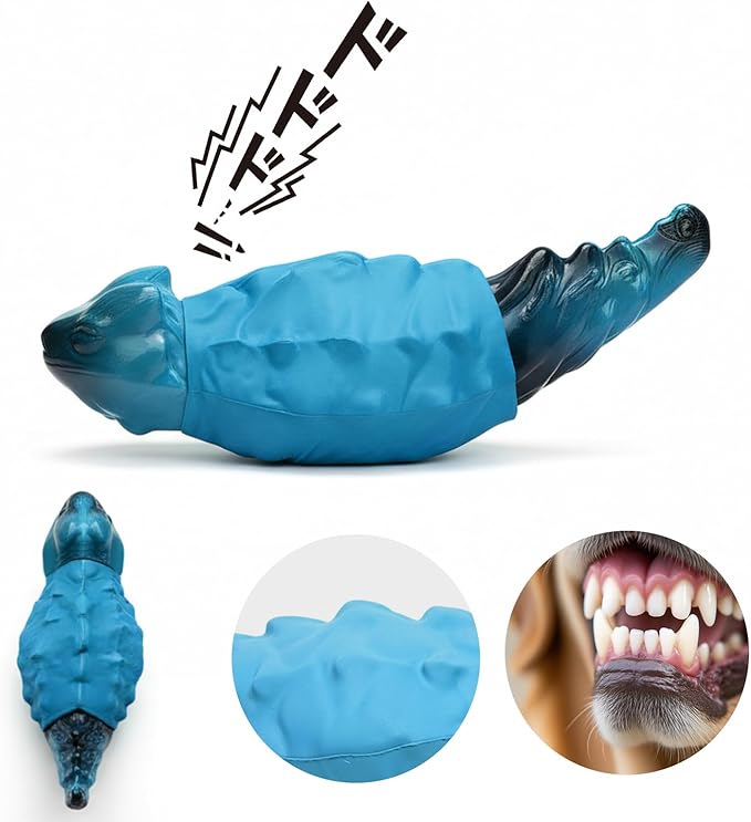 Dog Chew Toys for Aggressive Chewers, Indestructible Lizard Shape Tough Dog Toy - Image 7