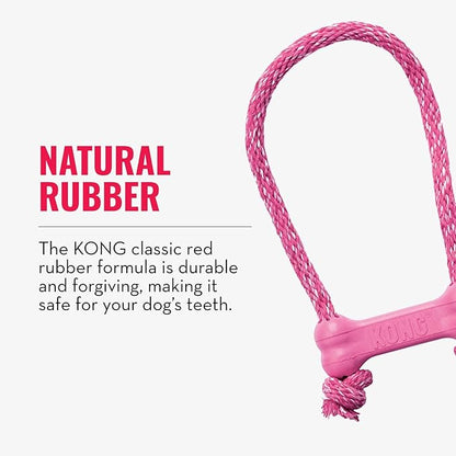 KONG Puppy Goodie Bone with Rope - Image 6