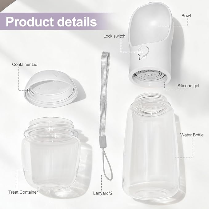 Dog Water Bottle, Portable Water Bottle - Image 2