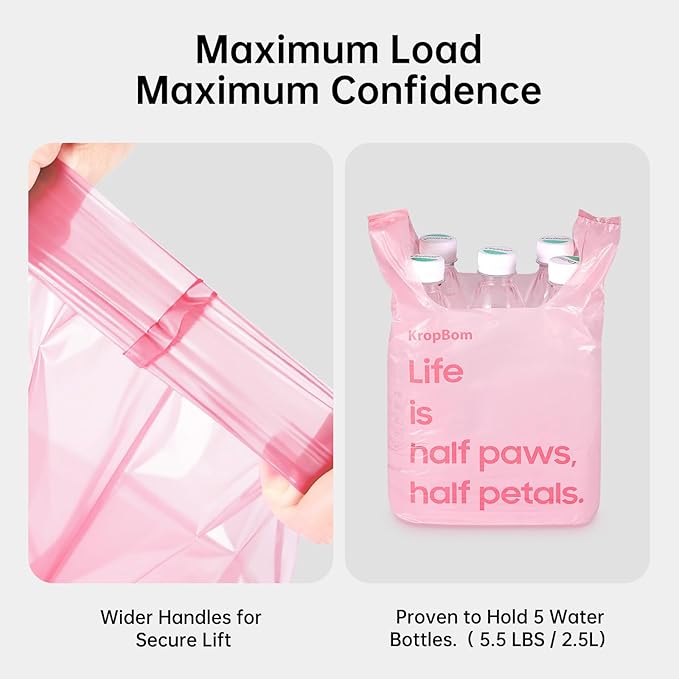 125 Count Cat Poop Bags Cherry Blossom Scented - Image 4