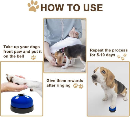 2 Pack Dog Door Bells, Dog Doorbell to go Outside Puppy Train Bell - Image 6