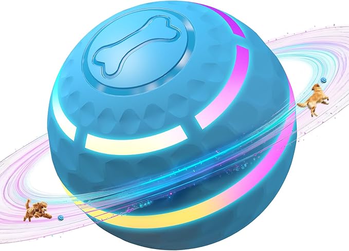 Interactive Dog Toys: Automatic Moving Dog Balls by Apasiri