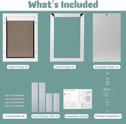 Durable Aluminum Doggy Door - Image 5