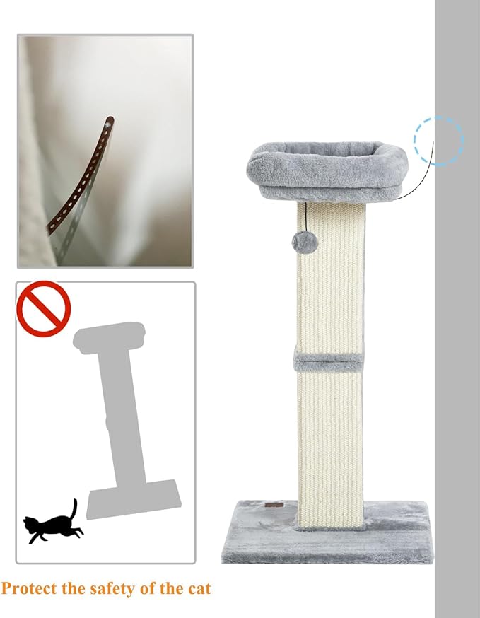 Karolpar 32" Cat Scratching Post - Image 7